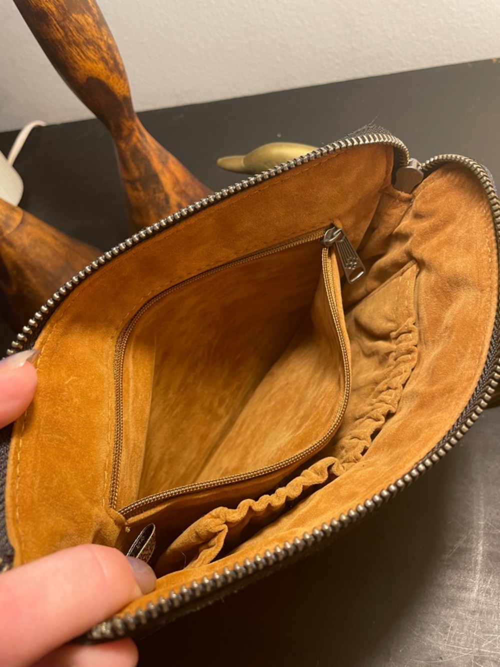 Patricia Nash Suede Wristlet - Picture 10 of 15